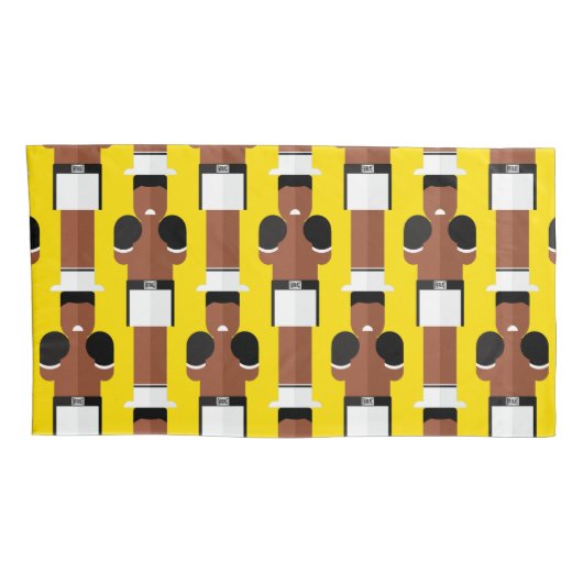 The Greatest – Boxing Legend Pillowcase Kussensloop (Achterkant-Rechts)