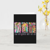 The Greatest Gift For All Christmas Nativity Jesus Kaart (Gele Bloem)