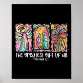 The Greatest Gift For All Christmas Nativity Jesus Poster (Voorkant)