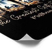 The Greatest Gift For All Christmas Nativity Jesus Poster (Hoek)