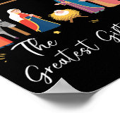The Greatest Gift For All Christmas Nativity Jesus Poster (Hoek)