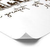 The Greatest Gift For All Christmas Nativity Jesus Poster (Hoek)