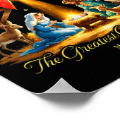 The Greatest Gift Of All Nativity Christian Christ Poster (Hoek)