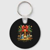 The Greatest Gift Of All Nativity Christian Christ Sleutelhanger (Voorkant)