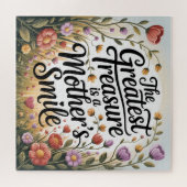 The Greatest Treasure Is A Mother's Smile Legpuzzel (Horizontaal)