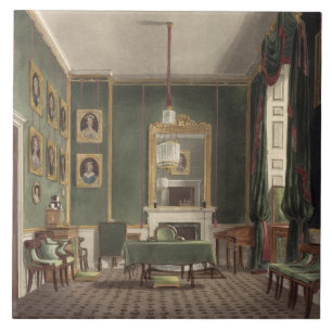 The Green Closet, Buckingham House, uit 'The Hist' Tegeltje