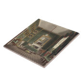 The Green Closet, Buckingham House, uit 'The Hist' Tegeltje (Zijkant)