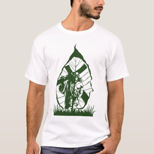 The Green Cross – Nature’s Tribute to Jesus T-shirt (Voorkant)