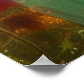 The Green Dress Large 40x40 Wall Poster (Hoek)