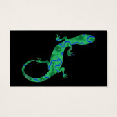 The Green Gecko Art Deco Visitekaartjes (Achterkant)