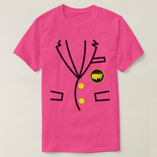 The Green Jacket Master Golf T-shirt (Design voorkant)