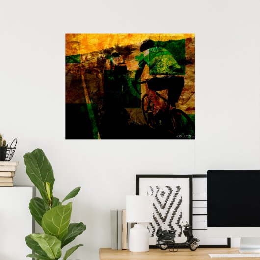 The Green Jersey III Poster (Thuiskantoor)