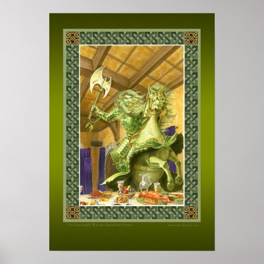 The Green Knight print (Voorkant)
