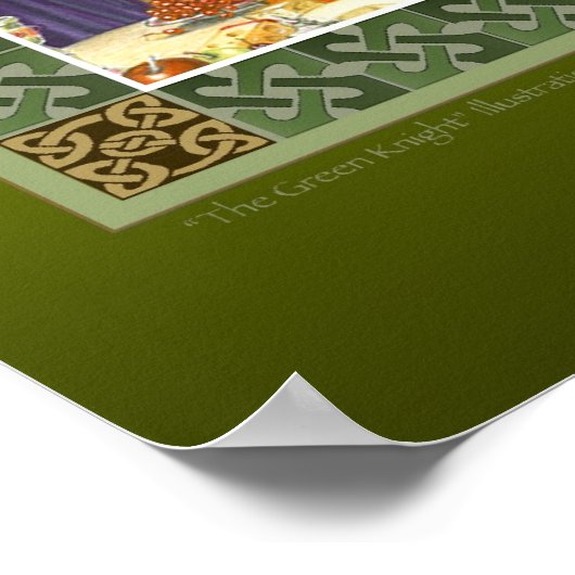 The Green Knight print (Hoek)