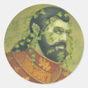 The Green Knight Ronde Sticker