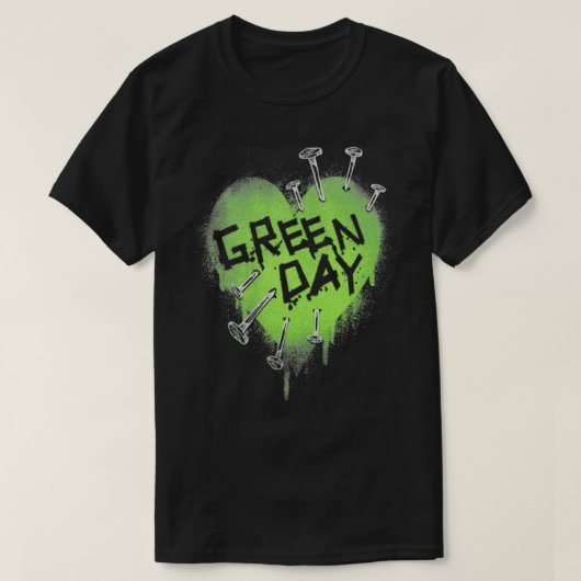 The Green Love Nails T-shirt (Design voorkant)