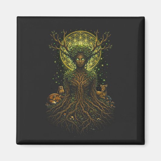 The Green Mother Magneet (Voorkant)