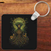 The Green Mother Sleutelhanger (Achterkant)