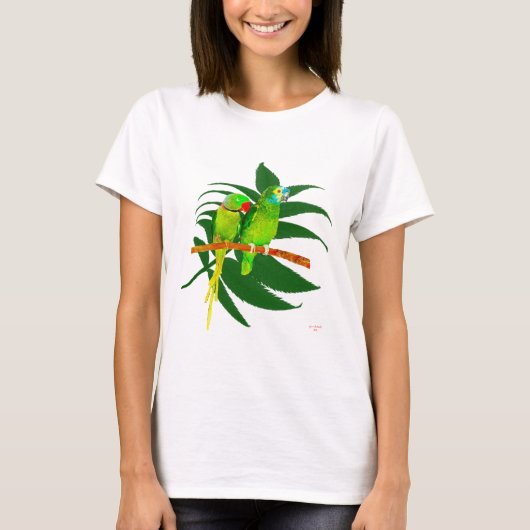 The Green Parrots apparel T-shirt (Voorkant)