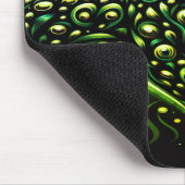 The Green Spotted Leopard On a Thick Laptop Tablet Muismat (Hoek)