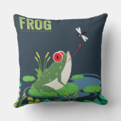 The Green Toad Pillow Kussen (Achterkant)