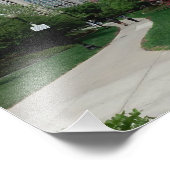 "The Greenway in Summer" Boston, MA. 8,5x11 afdruk (Hoek)