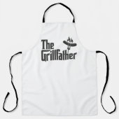 The Grill father Funny BBQ Dad Gift Schort (Voorkant)