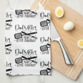 The grill master theedoek (Quarter Fold)