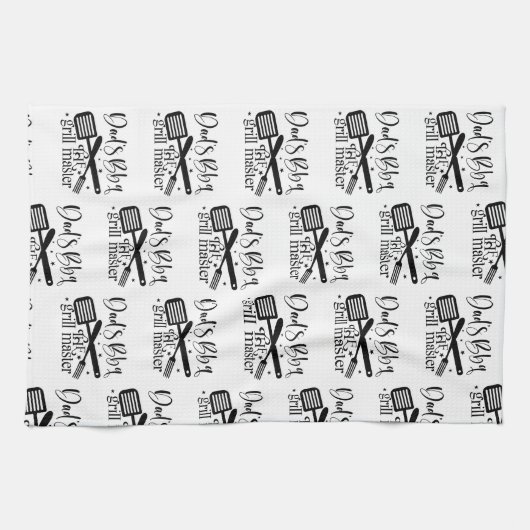 The grill master theedoek (Horizontaal)