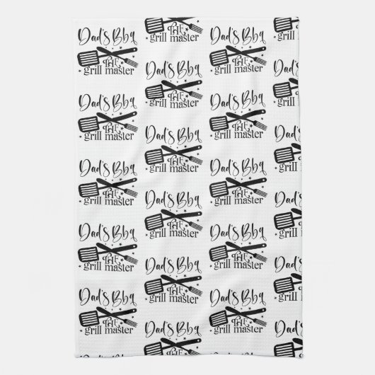 The grill master theedoek (Verticaal)