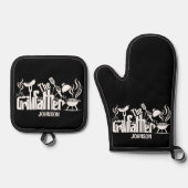 The Grillfather Ovenwant & Pannenlap Set (Voorkant)