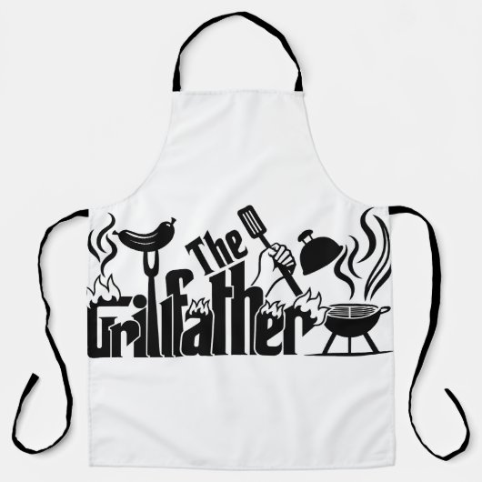 The Grillfather Schort (Voorkant)