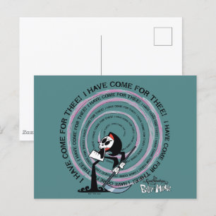 The Grim Adventures of Billy & Mandy - Reaper Briefkaart