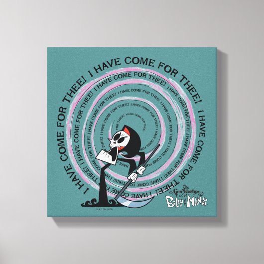 The Grim Adventures of Billy & Mandy - Reaper Canvas Afdruk (Voorkant)