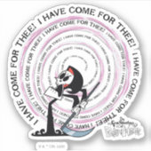 The Grim Adventures of Billy & Mandy - Reaper Sticker (Voorkant)