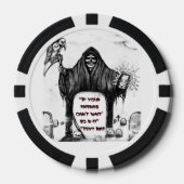The Grim Reaper van Clark Ulysse Pokerchips (Voorkant)