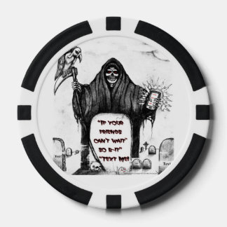 The Grim Reaper van Clark Ulysse Pokerchips