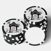 The Grim Reaper van Clark Ulysse Pokerchips (Opstapeling)