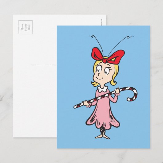 The Grinch | Cindy-Lou Who - Houdt van een Suikers Briefkaart (Voorkant / Achterkant)