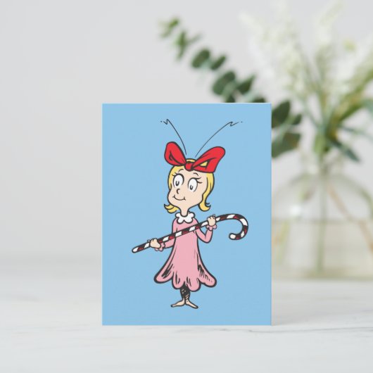 The Grinch | Cindy-Lou Who - Houdt van een Suikers Briefkaart (Staand voorkant)