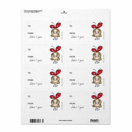 The Grinch - Cindy-Lou Who | Kerstmis - Aan Van   Etiket (Full Sheet)