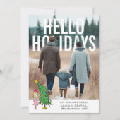 The Grinch | Cindy Lou Who Personalized Photo Feestdagenkaart (Voorkant)