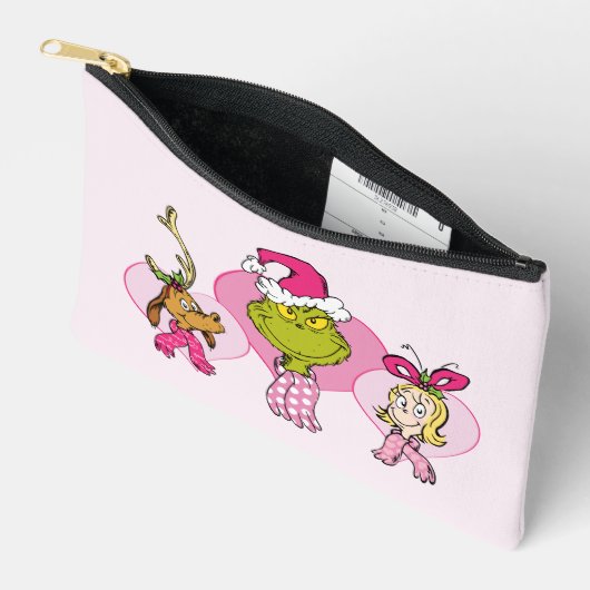 The Grinch Crew in Pink Valentine's Portrait Etui (Open)