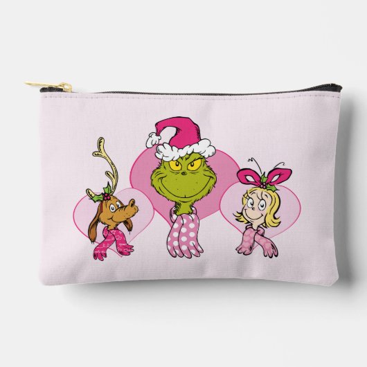 The Grinch Crew in Pink Valentine's Portrait Etui (Voorkant)