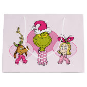 The Grinch Crew in Pink Valentine's Portrait Groot Cadeauzakje (Voorkant)