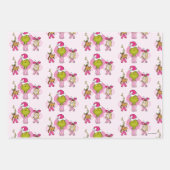 The Grinch Crew in Pink Valentine's Portrait Inpakpapier Vel (Voorkant)