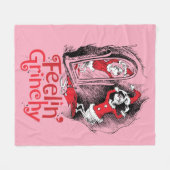The Grinch | Feeling Grinchy Fleece Deken (Voorkant (Horizontaal))