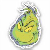 The Grinch | Grappig Sorry dat ik te laat was Ik w Sticker (Voorkant)