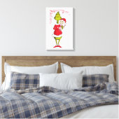 The Grinch Holds Cindy Lou Who Canvas Afdruk (Insitu (Slaapkamer))