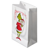 The Grinch Holds Cindy Lou Who Klein Cadeauzakje (Voorkant Gekanteld)